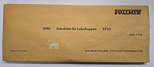 Vollmer 1090 fahrdraht - vollmer, für